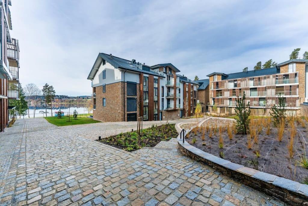 Apartament I313 Molo Lipno With Private Wellness Lipno nad Vltavou Exteriör bild